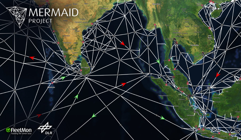 美人魚(yú)路由網(wǎng)絡(luò) - 印度 -  Malaysia_Satellite