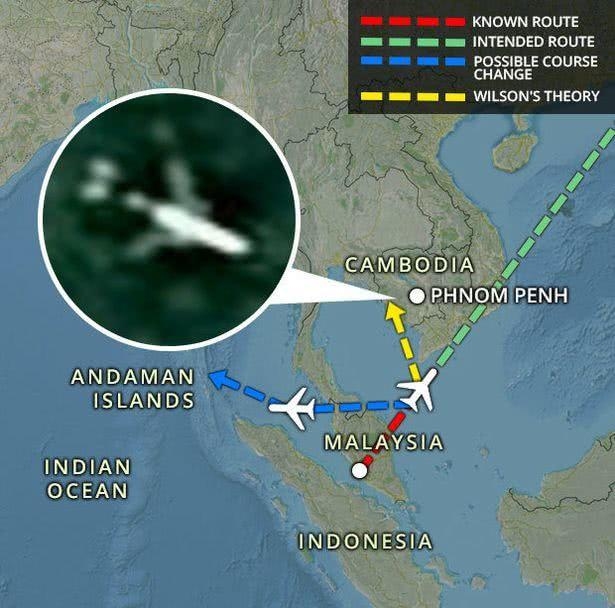 約旦的空運(yùn)-MH370在柬埔寨？調(diào)查者在谷歌地圖發(fā)現(xiàn)疑似殘骸