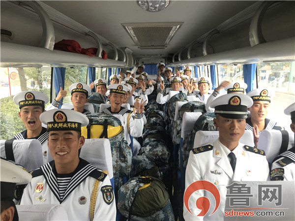 交運溫馨旅游公司圓滿完成海軍受閱方隊官兵接站運輸保障任務