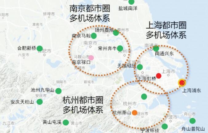 長三角打造“世界級機(jī)場群” 南通新機(jī)場成最大亮點(diǎn)